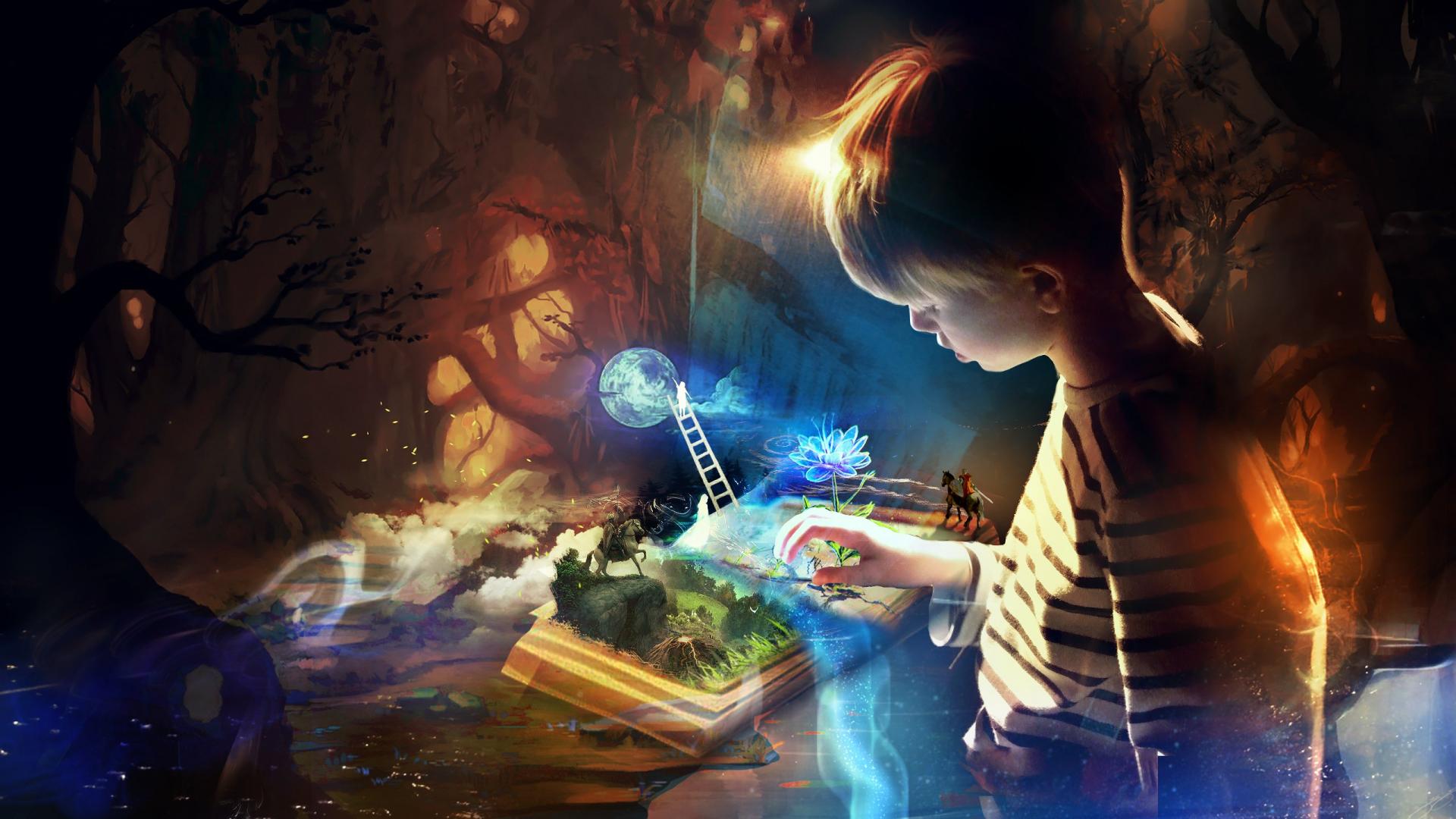 Book imagination hd wallpapers 1