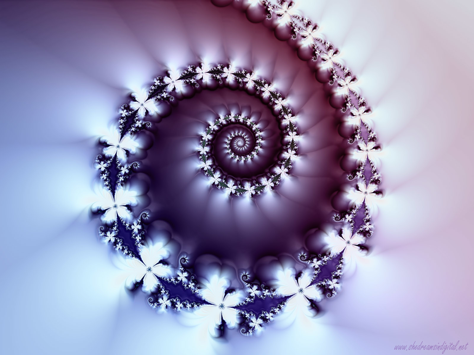 Ob 182d58 fractal flowers spiral wallpaper