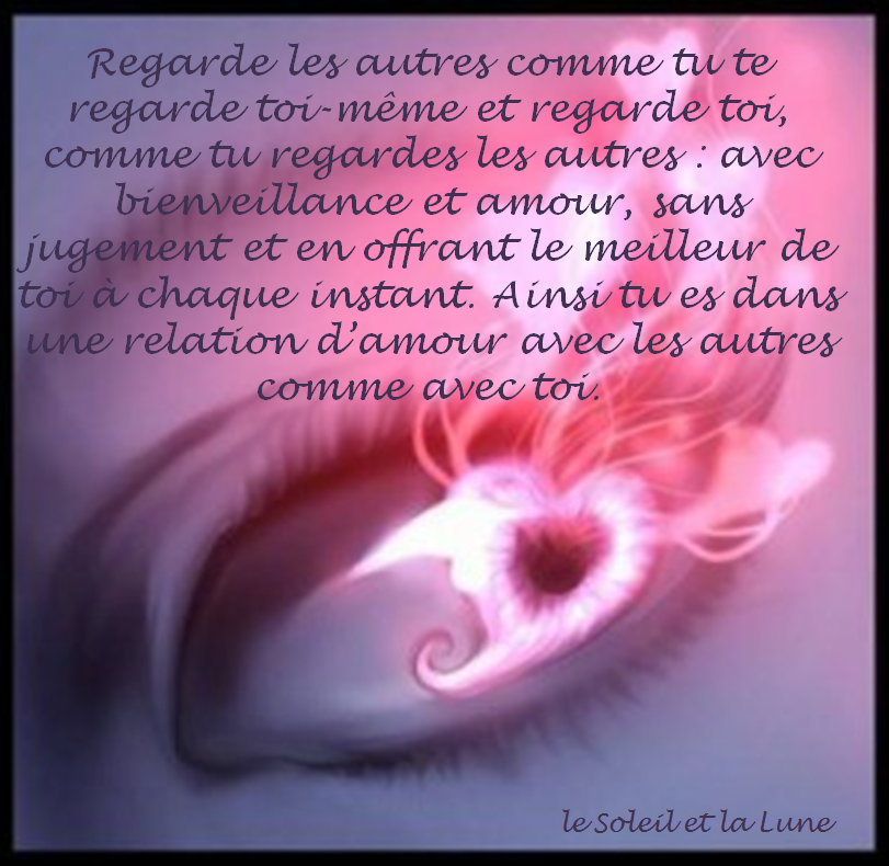 Regard d amour